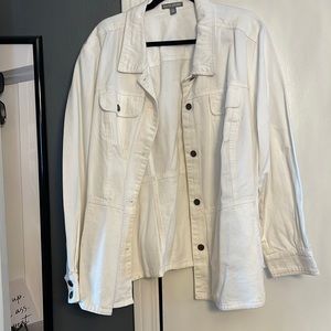 White Jean jacket